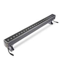 Outdoor exterior waterproof landscape lamp 48w dmx512 ip65 led wall washer light bar