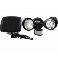 36 LED Dual Head Solar Security Light With Motion Sensor